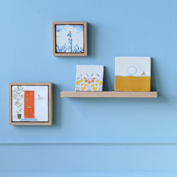 Birds meeting 10x10cm - tegel - Afbeelding 3