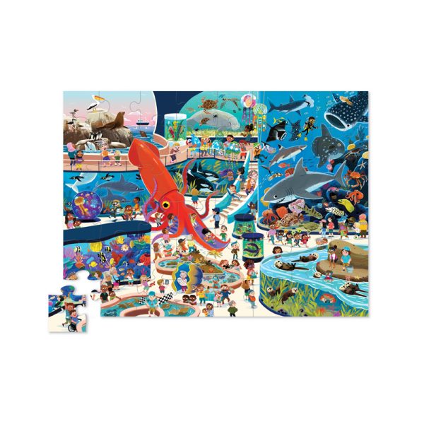 A day at the aquarium 48 piece puzzle - puzzel - Afbeelding 2