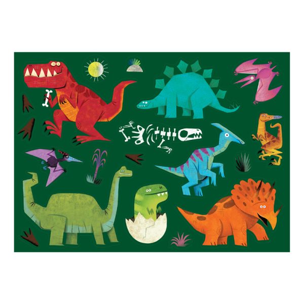 Coloring poster dino world – kleurposter - Afbeelding 3