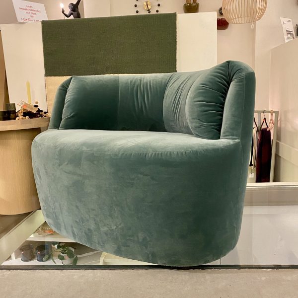 Huf armstoel - fauteuil - royal turquoise 44 - Afbeelding 2