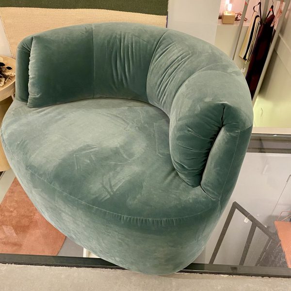 Huf armstoel - fauteuil - royal turquoise 44 - Afbeelding 3