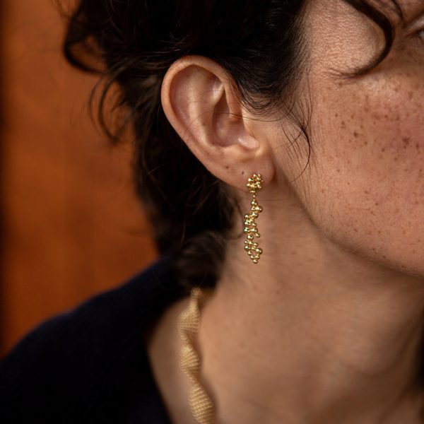 Boucles d'oreilles deia - oorbellen - doré - Afbeelding 2