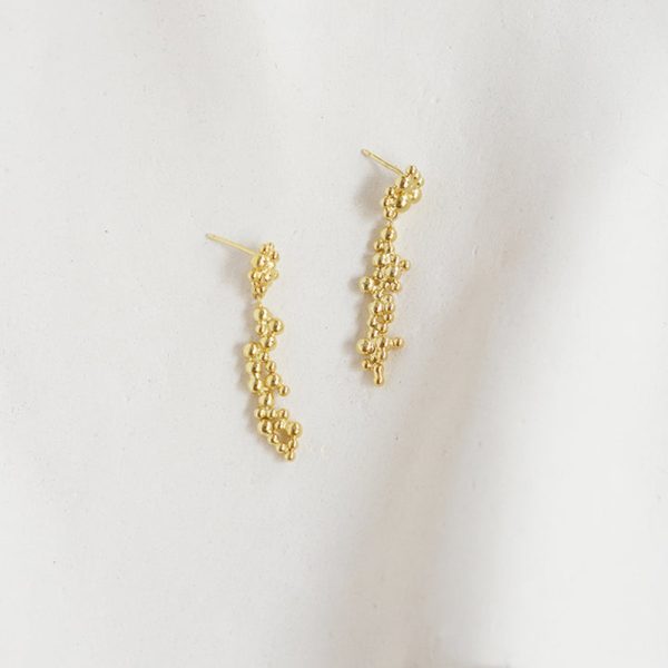 Boucles d'oreilles deia - oorbellen - doré - Afbeelding 3