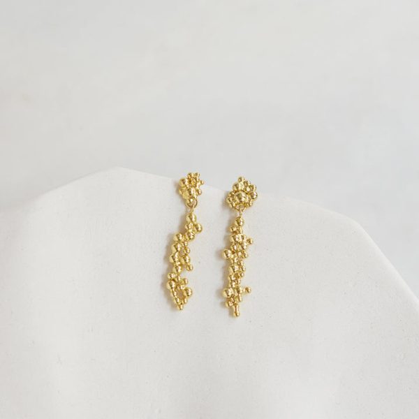 Boucles d'oreilles deia - oorbellen - doré - Afbeelding 4