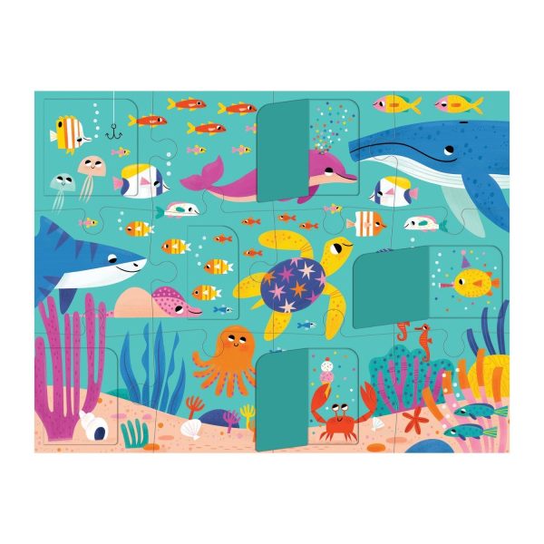 Ocean party lift-the-flap puzzle - puzzel - Afbeelding 3