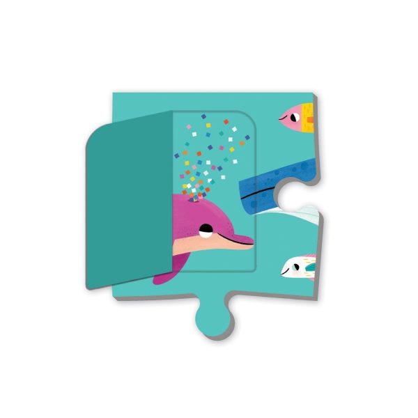 Ocean party lift-the-flap puzzle - puzzel - Afbeelding 4
