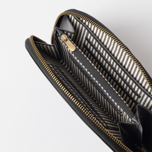 Blake wallet - portefeuille - black classic leather - Afbeelding 4