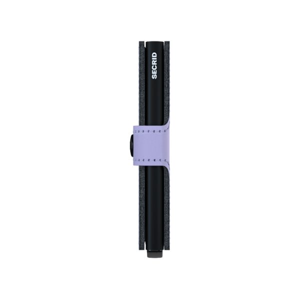 Miniwallet - portefeuille - matte lilac/black - Afbeelding 2