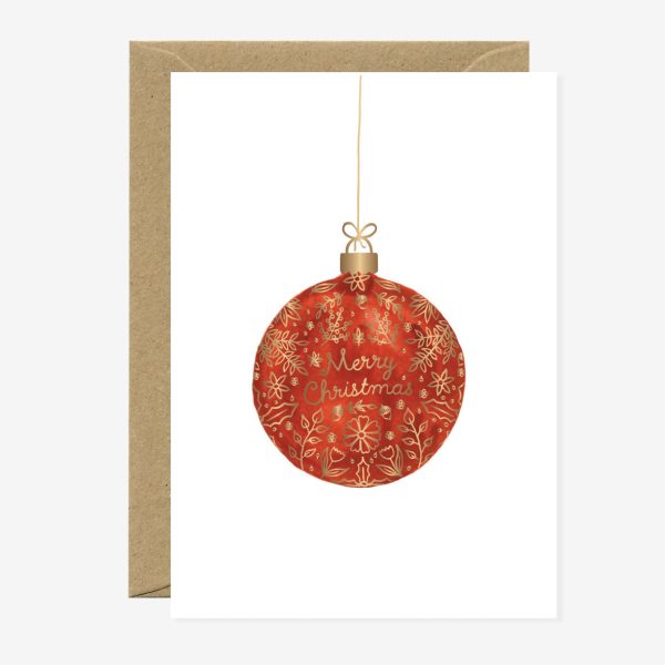 Ornament - wenskaart