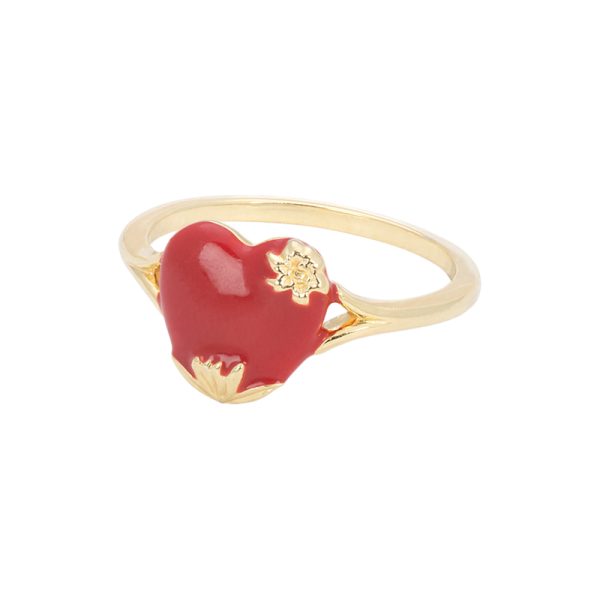 Mon coeur ring 16 – ring – goldplated
