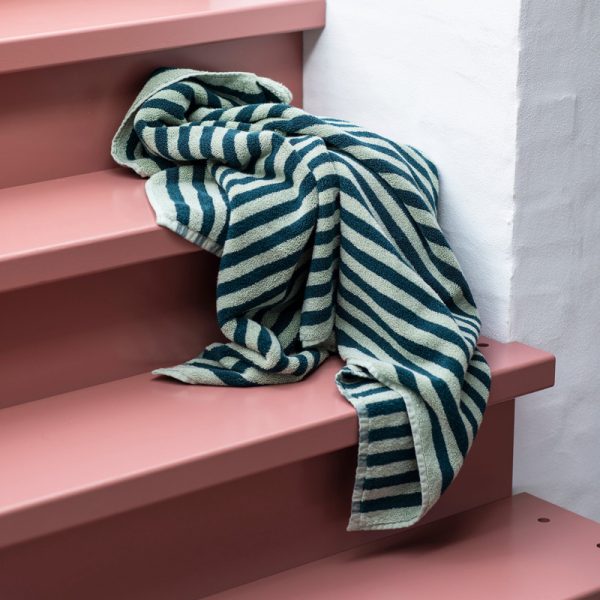 Naram towel 50x80cm - handdoek - seafoam/deep teal - Afbeelding 2