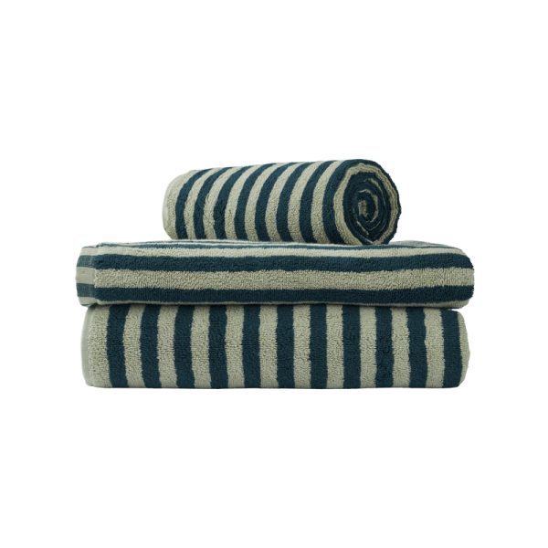 Naram towel 50x80cm - handdoek - seafoam/deep teal - Afbeelding 3
