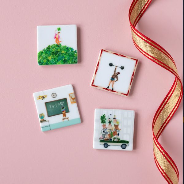Find your luck mini 6x6cm - magneet - Afbeelding 2