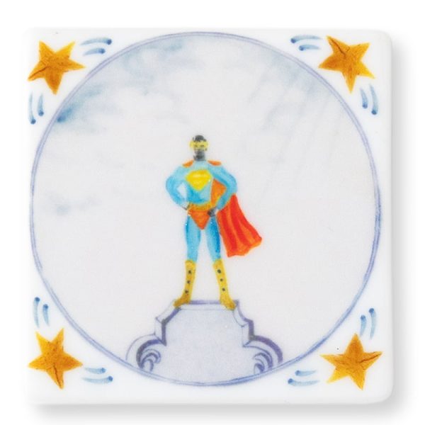 Superman mini 6x6cm - magneet