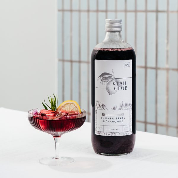 N°9 summer berry & chamomile – mocktail
