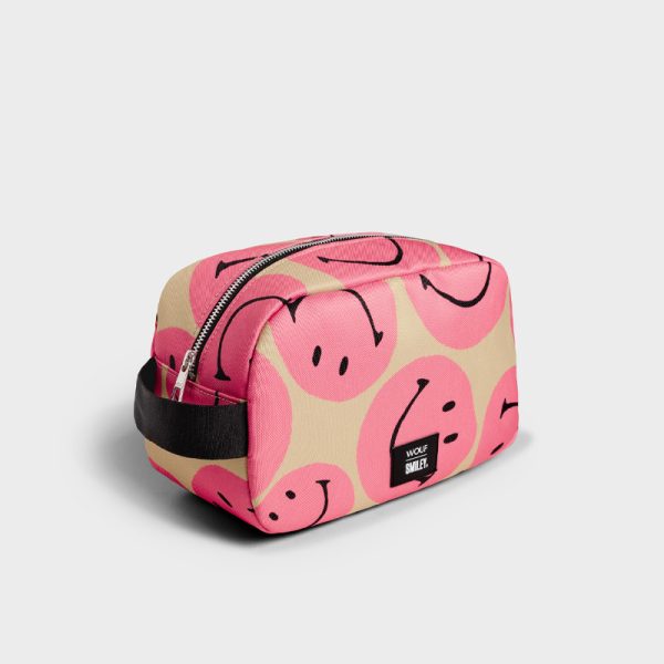 Smiley pink toiletry bag - toilettas - Afbeelding 3