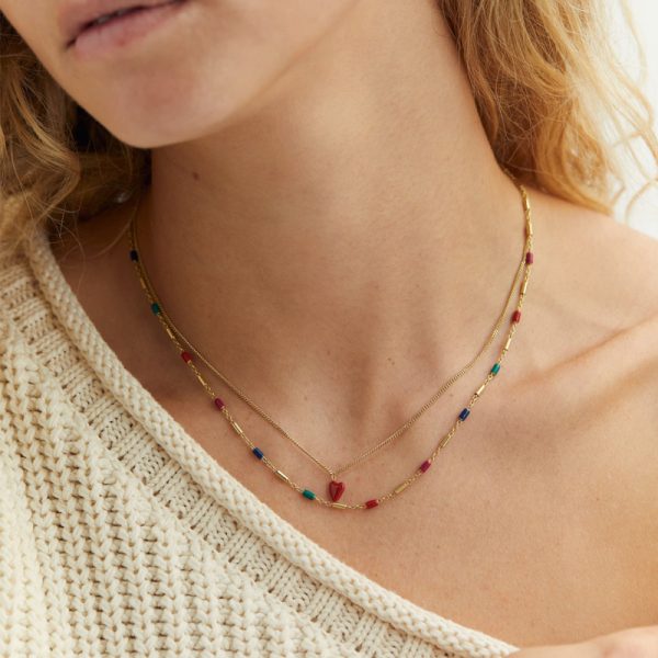 Treasure trove necklace - ketting - goldplated