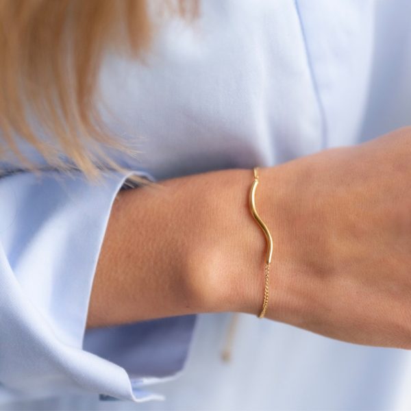 Fijn armbandje wave - armband