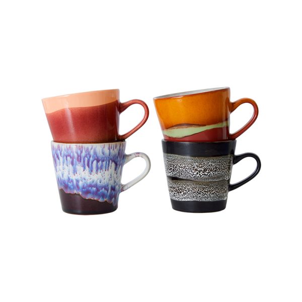 70s ceramics americano mugs - americano mok - friction - Afbeelding 2