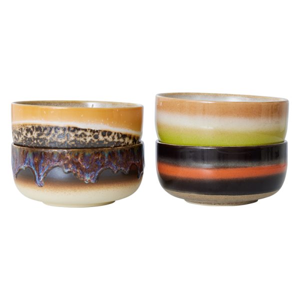 70s ceramics dessert bowls - dessert kom – humus - Afbeelding 4