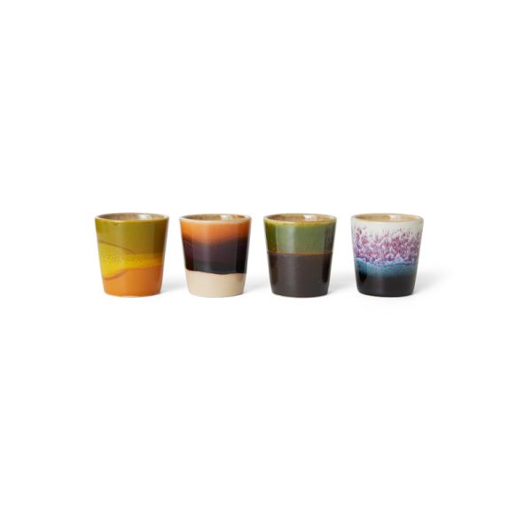 70s ceramics egg cups - eierdopjes - island - Afbeelding 2