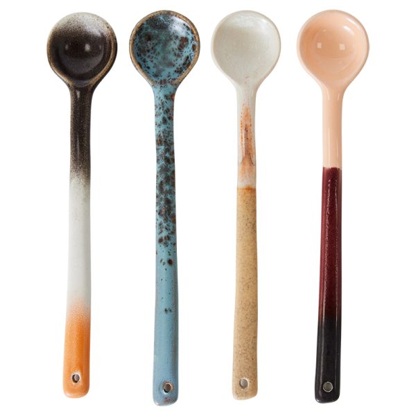 70s ceramics spoons L - lepel - breeze - Afbeelding 2