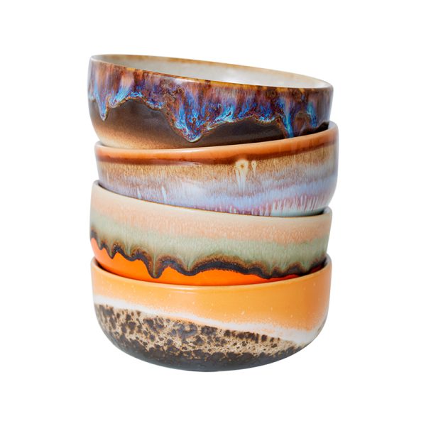 70s ceramics tapas bowls - tapas kom - crystal - Afbeelding 2