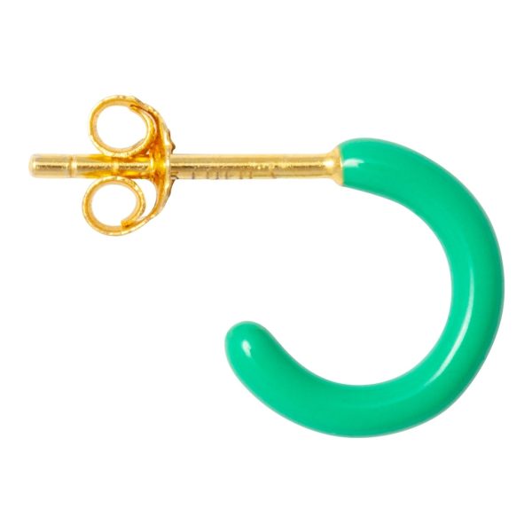Color hoop - oorbel - light green - Afbeelding 3