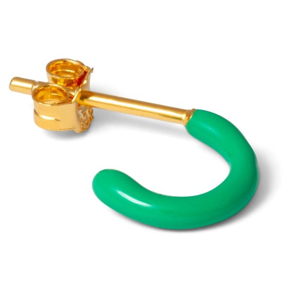 Color hoop - oorbel - light green - Afbeelding 4