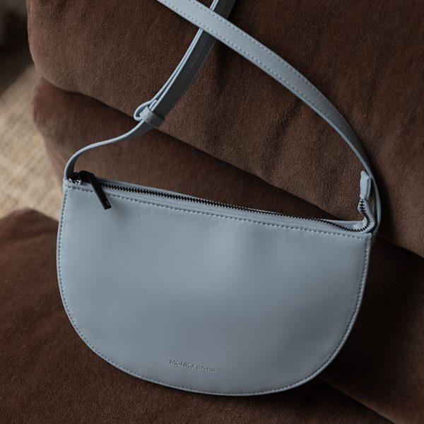 Farou half moon bag - handtas - blue sky - Afbeelding 2