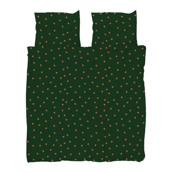 Winternuts green 2-persoons - dekbedovertrek - Afbeelding 3