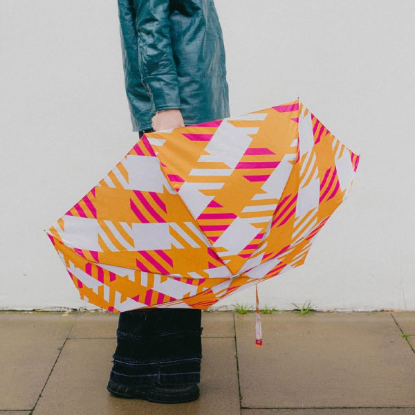 Sloane - paraplu - orange/pink