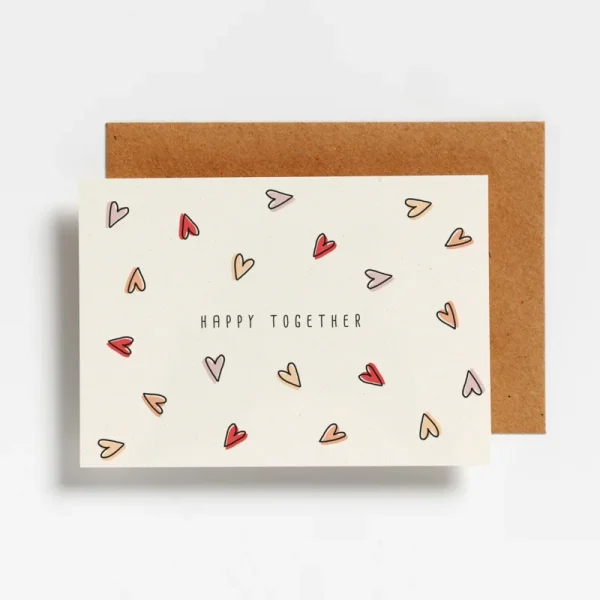 Happy together - wenskaart