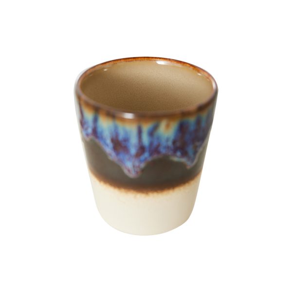 70s ceramics coffee mug - beker - aurora - Afbeelding 2