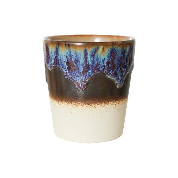 70s ceramics coffee mug - beker - aurora