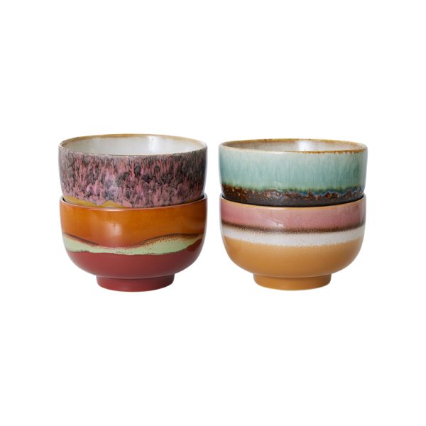 70s ceramics noodle bowls - noedelkom - geyser - Afbeelding 2