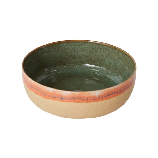70s ceramics salad bowl - slakom - shore - Afbeelding 2