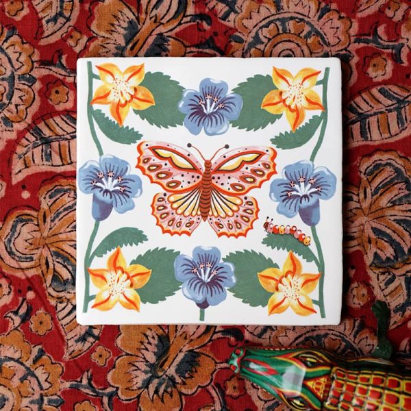 Embrace change 10x10cm - tegel