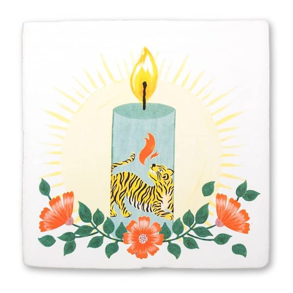 Light gives strength 10x10cm - tegel - Afbeelding 2