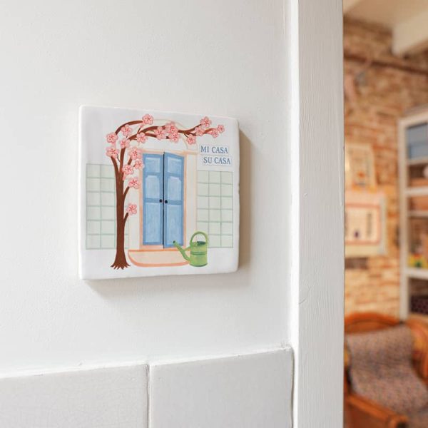 Mi casa es su casa 13x13cm - tegel - Afbeelding 4