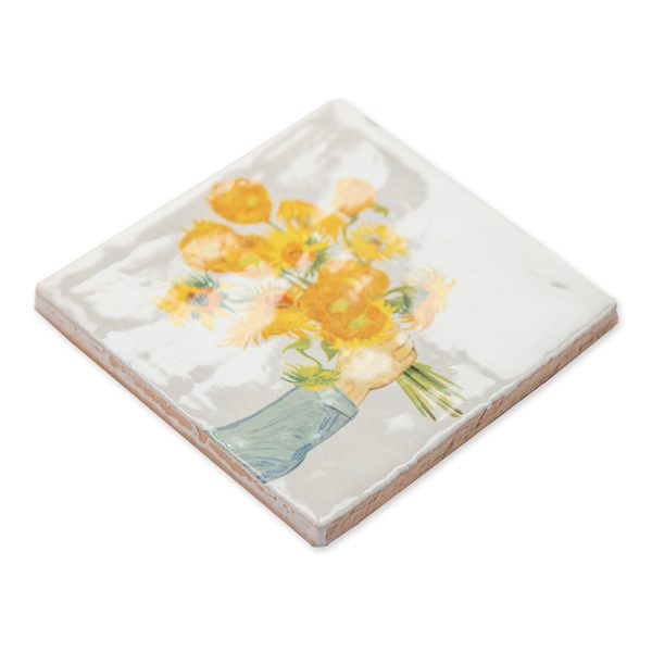 Sunflowers from me to you 10x10cm - tegel - Afbeelding 5