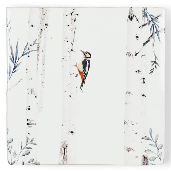 Up in the trees 10x10 - tegel - Afbeelding 2