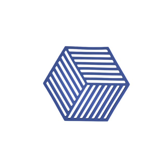 Hexagon - potonderzetter - indigo