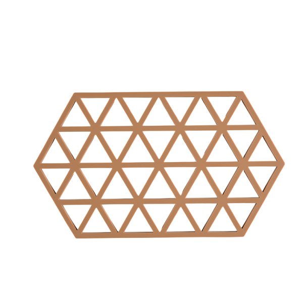 Triangles xl – potonderzetter – light terracotta