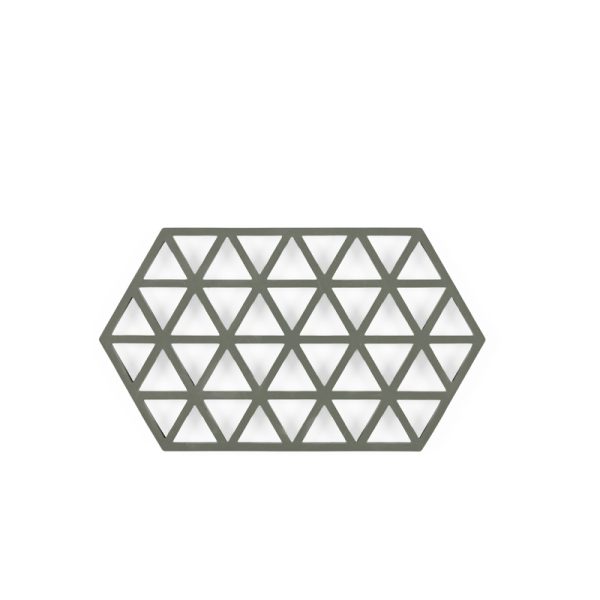 Triangles xl - potonderzetter - olive taupe