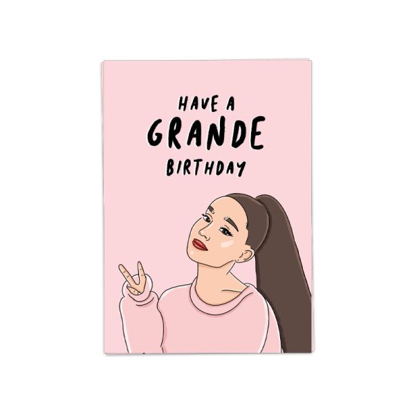 Grande birthday - wenskaart