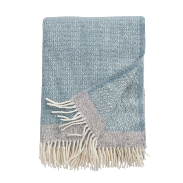 Harald - plaid - dusty blue/grey