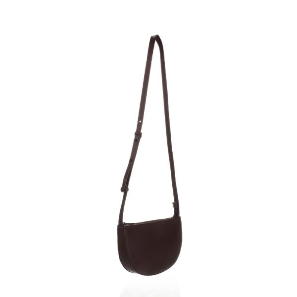 Farou half moon bag - handtas - dark wood - Afbeelding 3