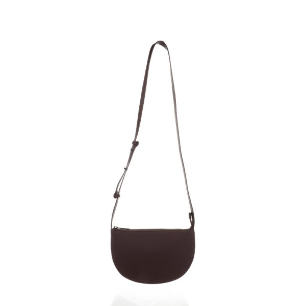 Farou half moon bag - handtas - dark wood - Afbeelding 4