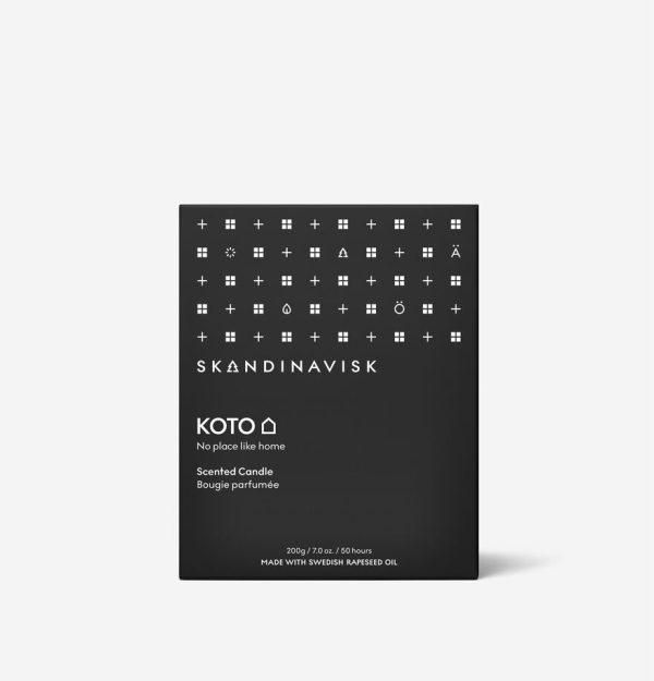 KOTO 200g scented candle – geurkaars - Afbeelding 4